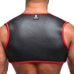 Sparta's Harness Gilet court Hermes Rouge